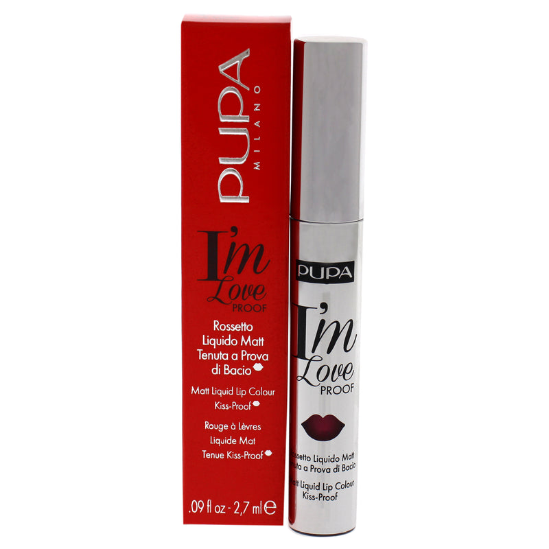Pupa Milano I Am Love Proof Matt Liquid Lip Color - 007 Bright Fuchsia by Pupa Milano for Women - 0.09 oz Lipstick