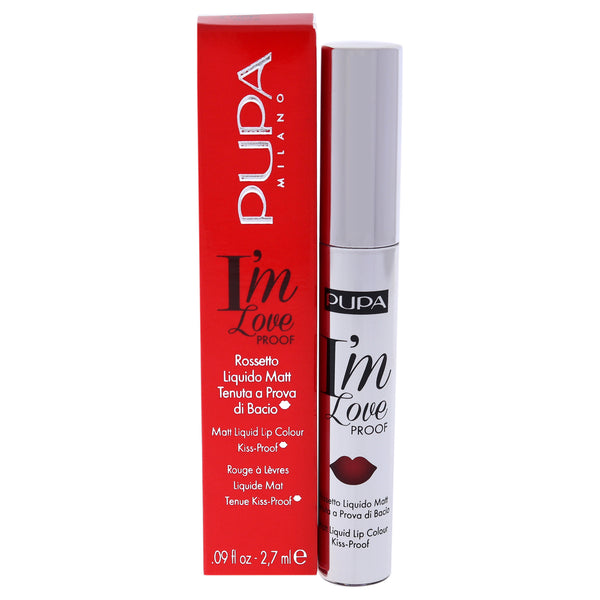 Pupa Milano I Am Love Proof Matt Liquid Lip Color - 009 Red Pop by Pupa Milano for Women - 0.09 oz Lipstick