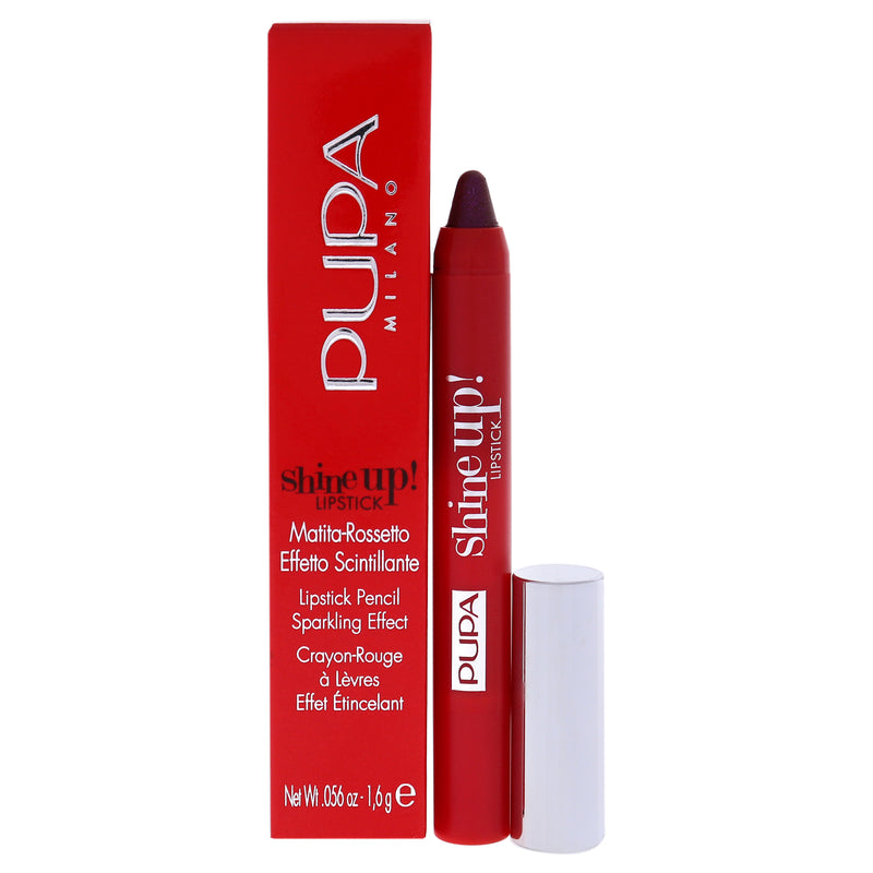 Pupa Milano Shine Up! Lipstick - 012 Come Into The Dark Side by Pupa Milano for Women - 0.056 oz Lipstick