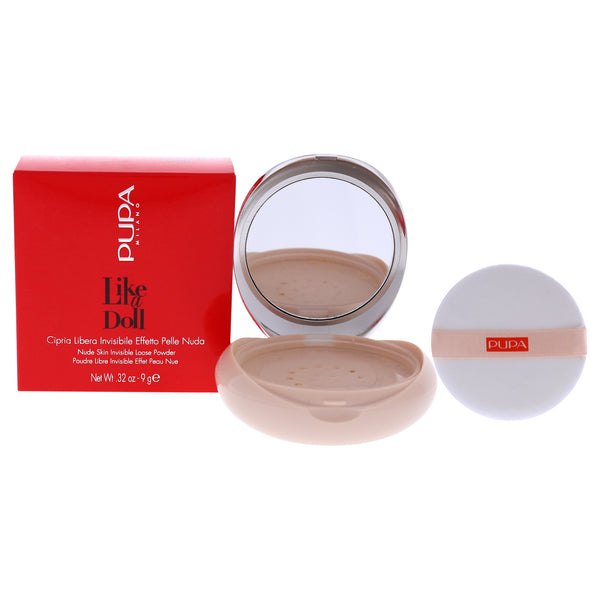 Pupa Milano Like a Doll Invisible Loose Powder - 003 Natural Beige by Pupa Milano for Women - 0.32 oz Powder