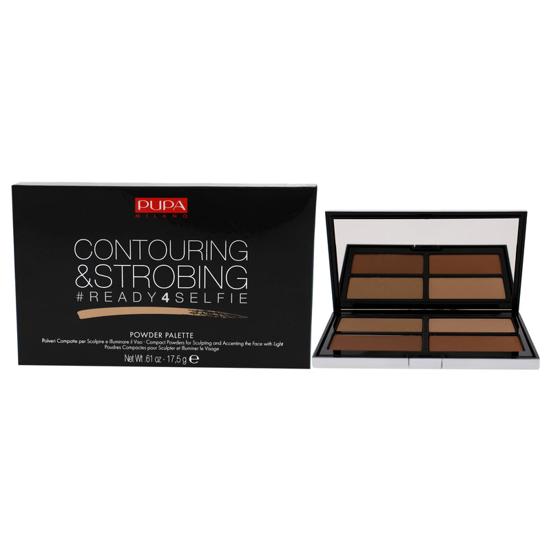 Pupa Milano Ready 4 Selfie Contouring And Strobing Powder Palette - 002 Medium Skin by Pupa Milano for Women - 0.61 oz Makeup