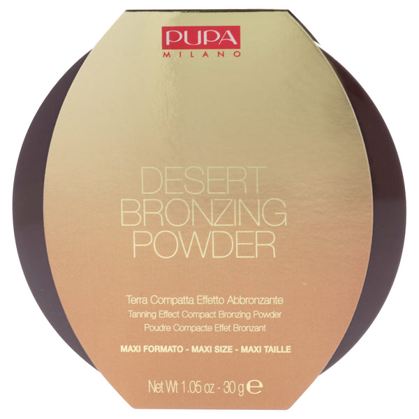 Pupa Milano Desert Bronzing Powder - 003 Amber Light by Pupa Milano for Women - 1.05 oz Powder
