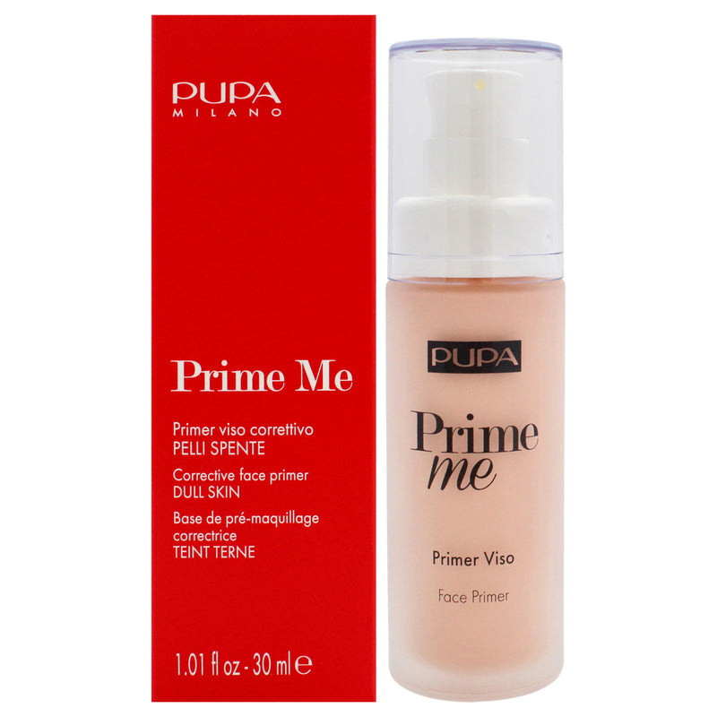 Pupa Milano Prime Me Corrective Face Primer - 005 Peach by Pupa Milano for Women - 1 oz Primer