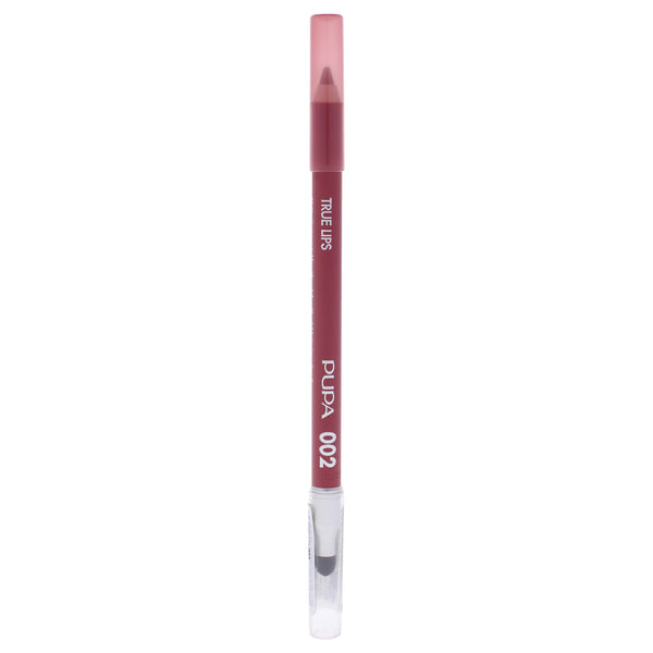 Pupa Milano True Lips Blendable Lip Liner Pencil - 002 Tea Rose by Pupa Milano for Women - 0.042 oz Lip Liner