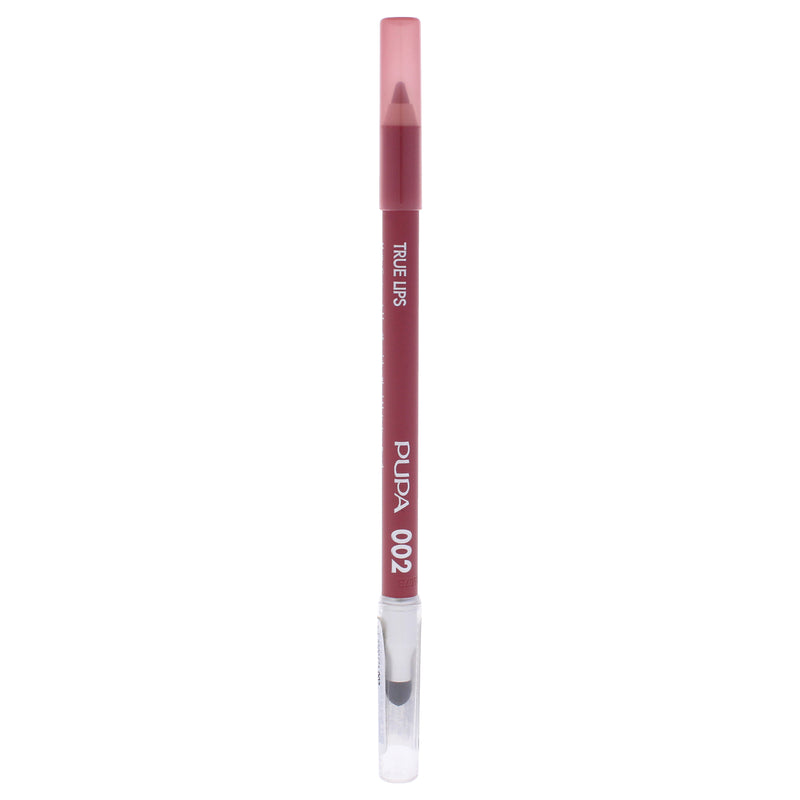 Pupa Milano True Lips Blendable Lip Liner Pencil - 002 Tea Rose by Pupa Milano for Women - 0.042 oz Lip Liner