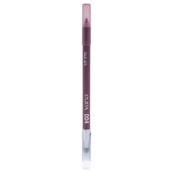 Pupa Milano True Lips Blendable Lip Liner - 004 Plain Brown by Pupa Milano for Women - 0.042 oz Lip Liner