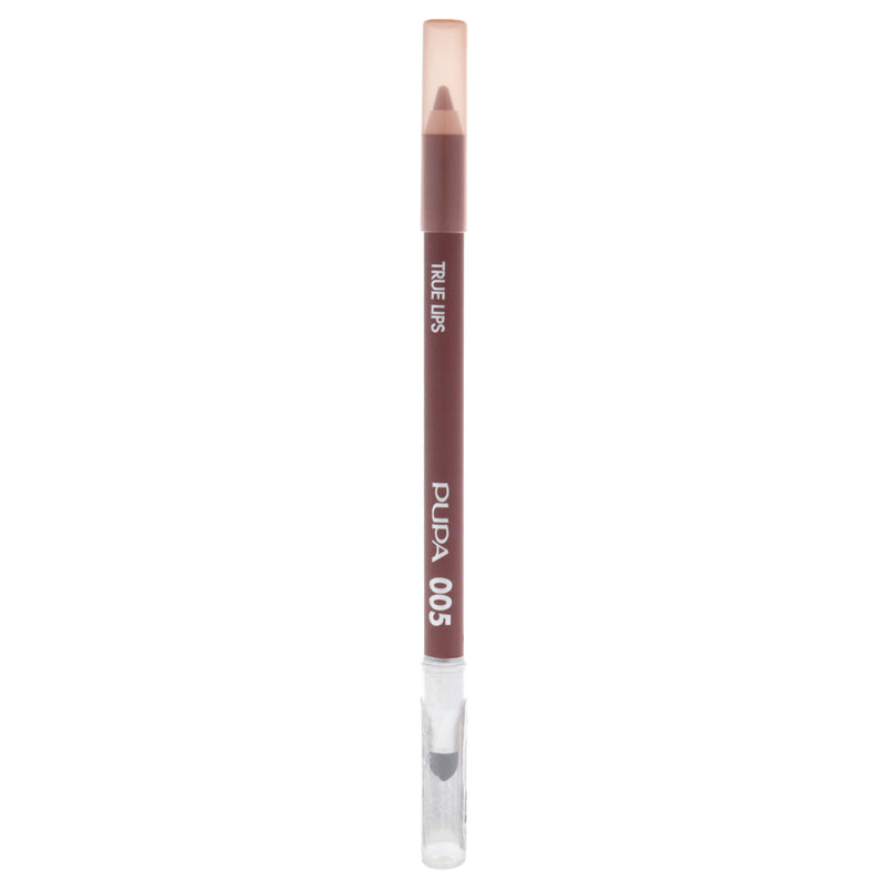 Pupa Milano True Lips Blendable Lip Contour Pencil - 005 Raw Sienna Sand by Pupa Milano for Women - 0.042 oz Lip Pencil