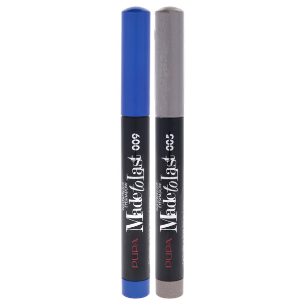 Pupa Milano Made To Last Waterproof Eyeshadow - 009 Atlantic Blue by Pupa Milano for Women - 0.049 oz Eye Shadow