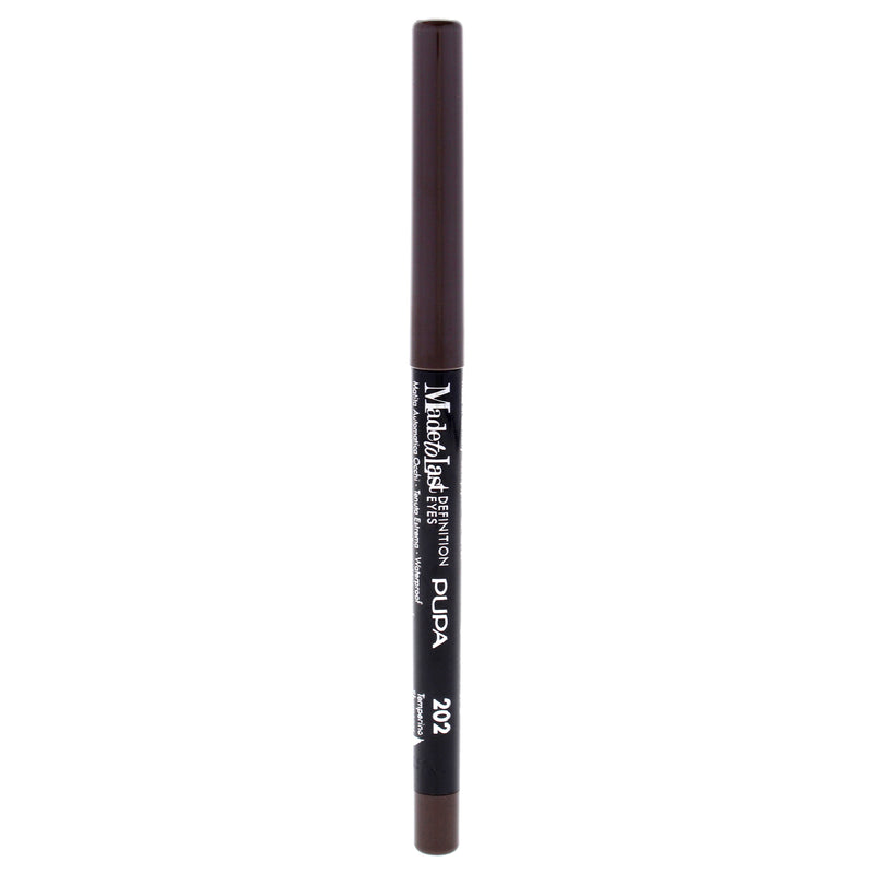 Pupa Milano Made To Last Definition Eyes - 202 Dark Cocoa by Pupa Milano for Women - 0.012 oz Eye Pencil