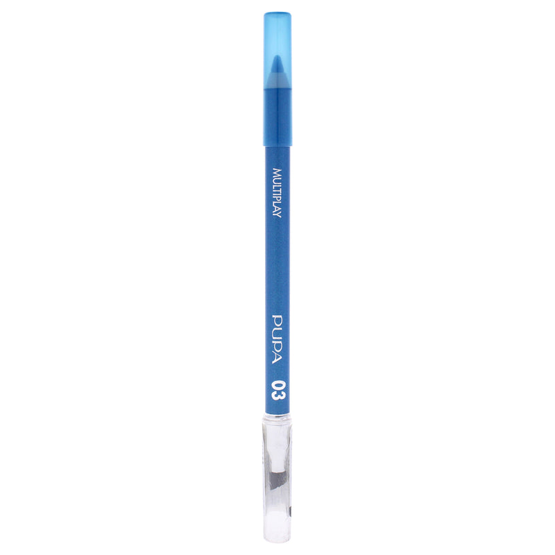 Pupa Milano Multiplay Eye Pencil - 03 Pearly Sky by Pupa Milano for Women - 0.04 oz Eyebrow Pencil