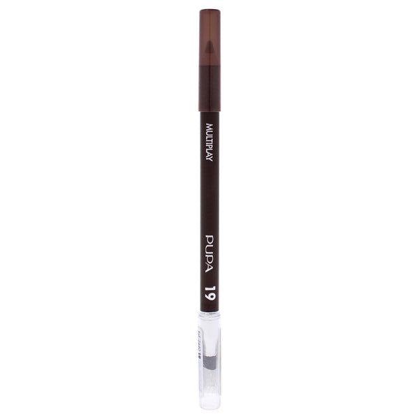 Pupa Milano Multiplay Eye Pencil - 19 Dark Earth by Pupa Milano for Women - 0.04 oz Eyebrow Pencil