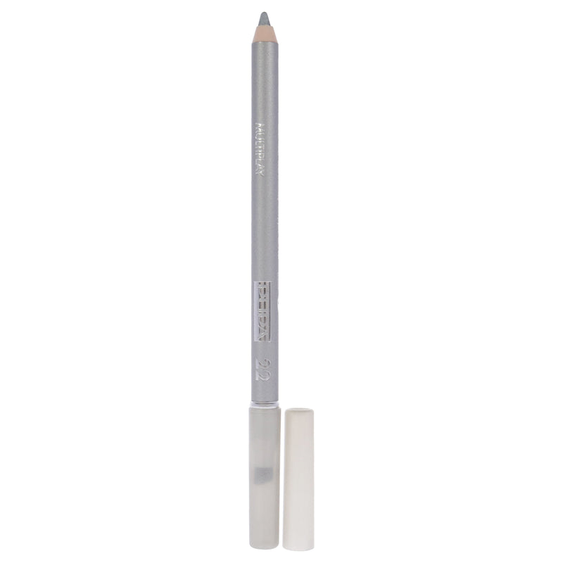 Pupa Milano Multiplay Eye Pencil - 22 Pure Silver by Pupa Milano for Women - 0.04 oz Eyebrow Pencil