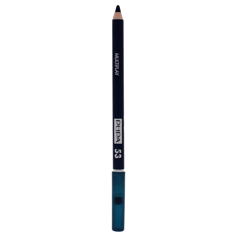 Pupa Milano Multiplay Eye Pencil - 53 Midnight Blue by Pupa Milano for Women - 0.04 oz Eyebrow Pencil
