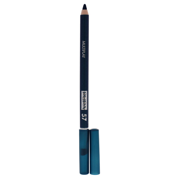 Pupa Milano Multiplay Eye Pencil - 57 Petrol Blue by Pupa Milano for Women - 0.04 oz Eyebrow Pencil