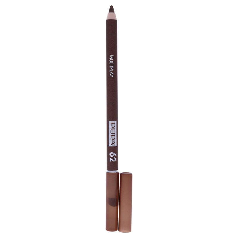 Pupa Milano Multiplay Eye Pencil - 62 Golden Brown by Pupa Milano for Women - 0.04 oz Eyebrow Pencil