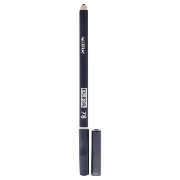 Pupa Milano Multiplay Eye Pencil - 78 Denim Obsession by Pupa Milano for Women - 0.04 oz Eyebrow Pencil