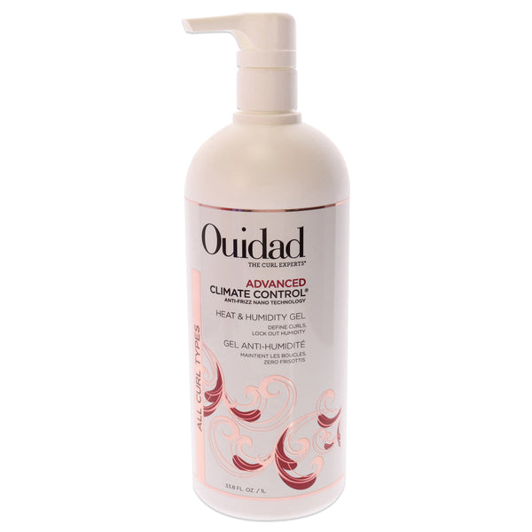 Ouidad Advanced Climate Control Heat and Humidity Gel - Anti Frizz by Ouidad for Unisex - 33.8 oz Gel