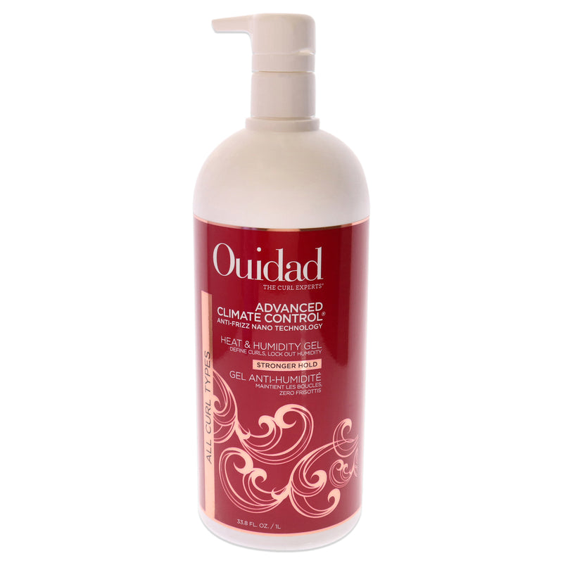 Ouidad Advanced Climate Control Heat and Humidity Gel - Strong Hold by Ouidad for Unisex - 33.8 oz Gel