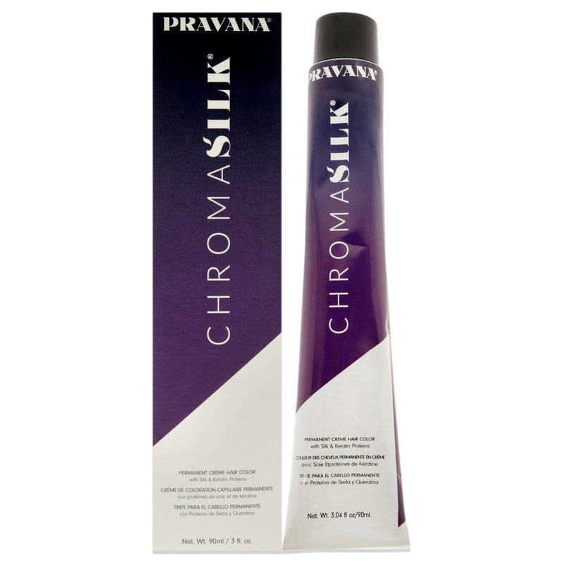 Pravana ChromaSilk Creme Hair Color - 6.37 Dark Golden Violet Blonde by Pravana for Unisex - 3 oz Hair Color