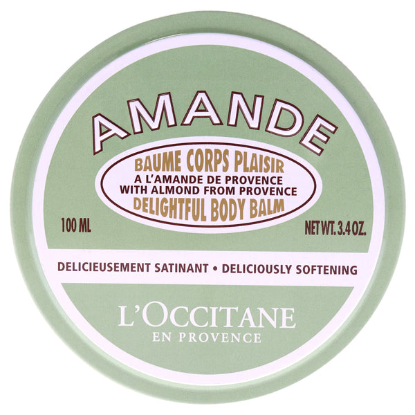 L'Occitane Almond Delightful Body Balm by LOccitane for Unisex - 3.4 oz Balm
