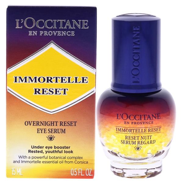 L'Occitane Immortelle Overnight Reset Eye Serum by LOccitane for Women - 0.5 oz Serum