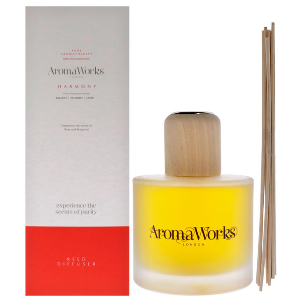 Aromaworks Harmony Reed Diffuser by Aromaworks for Unisex - 6.76 oz Reed Diffuser