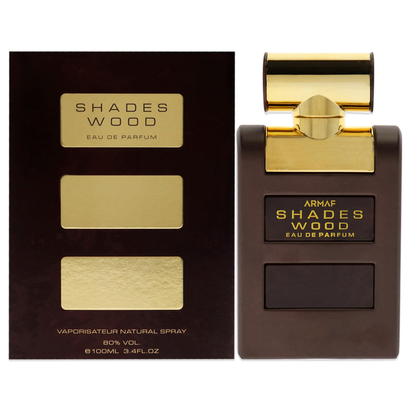 Armaf Shades Wood by Armaf for Men - 3.4 oz EDP Spray