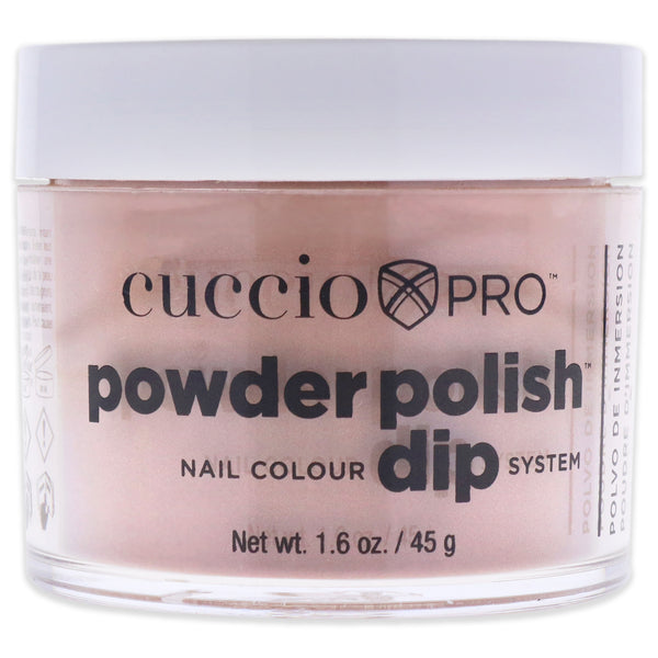 Cuccio Colour Pro Powder Polish Nail Colour Dip System - Hot Chocolate-Cold Days by Cuccio Colour for Women - 1.6 oz Nail Powder