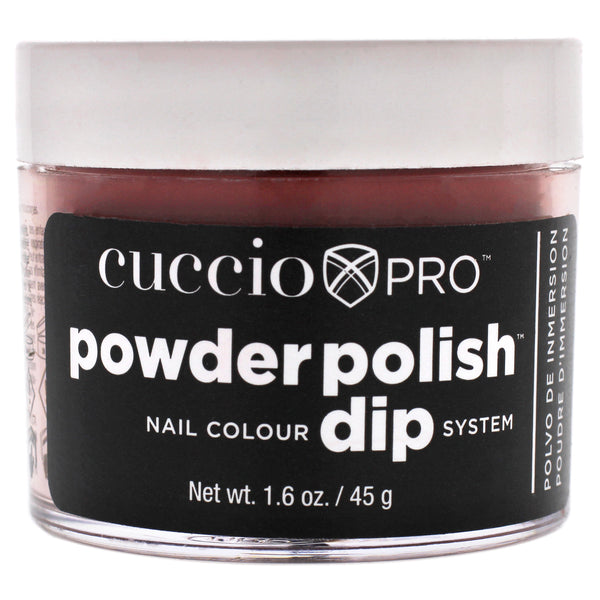 Cuccio Colour Pro Powder Polish Nail Colour Dip System - Oh Fudge by Cuccio Colour for Women - 1.6 oz Nail Powder