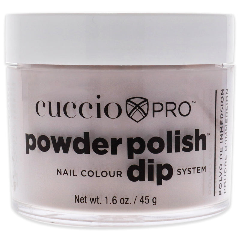 Cuccio Colour Pro Powder Polish Nail Colour Dip System - See You Latte by Cuccio Colour for Women - 1.6 oz Nail Powder