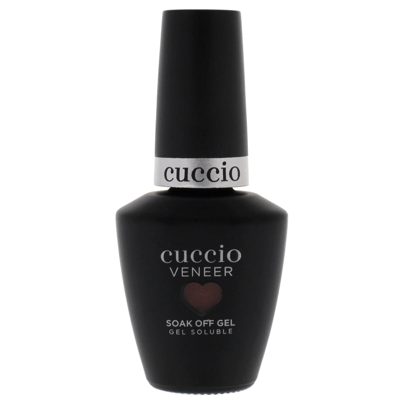 Cuccio Colour Veneer Soak Off Gel - Getting Into Truffle by Cuccio Colour for Women - 0.44 oz Nail Polish