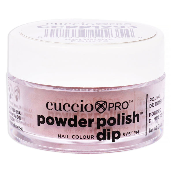 Cuccio Colour Pro Powder Polish Nail Colour Dip System - Brownie Points by Cuccio Colour for Women - 0.5 oz Nail Powder