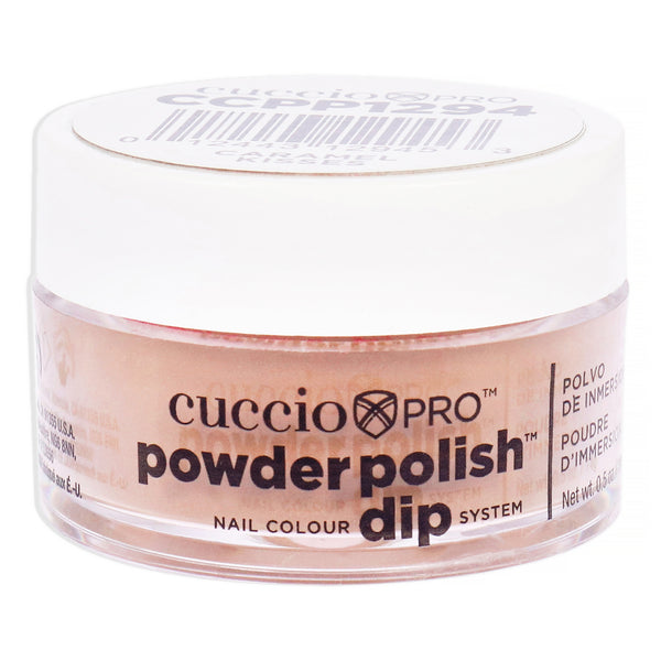 Cuccio Colour Pro Powder Polish Nail Colour Dip System - Caramel Kisses by Cuccio Colour for Women - 0.5 oz Nail Powder