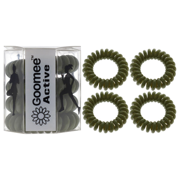 Goomee Active The Markless Hair Loop Set - Tough As Turf by Goomee for Women - 4 Pc Hair Tie