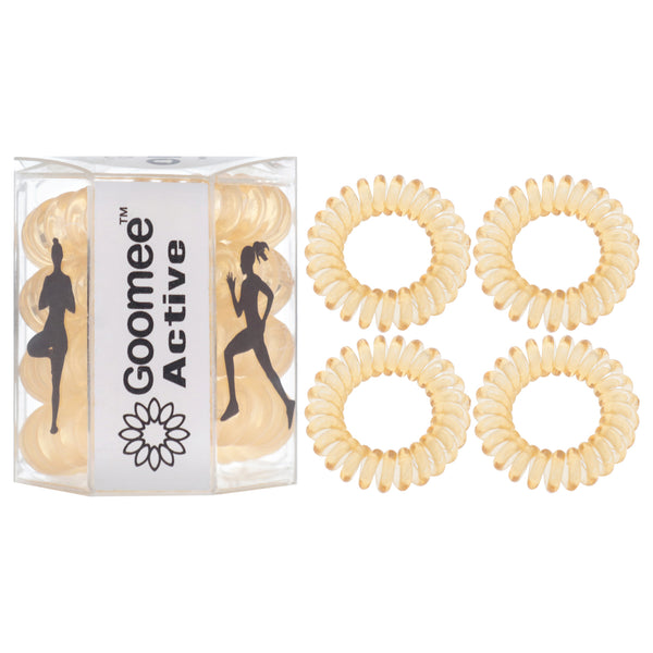 Goomee Active The Markless Hair Loop Set - Namaste by Goomee for Women - 4 Pc Hair Tie