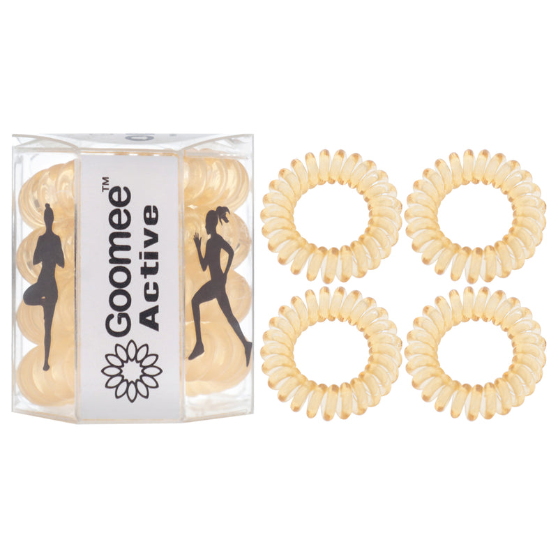 Goomee Active The Markless Hair Loop Set - Namaste by Goomee for Women - 4 Pc Hair Tie