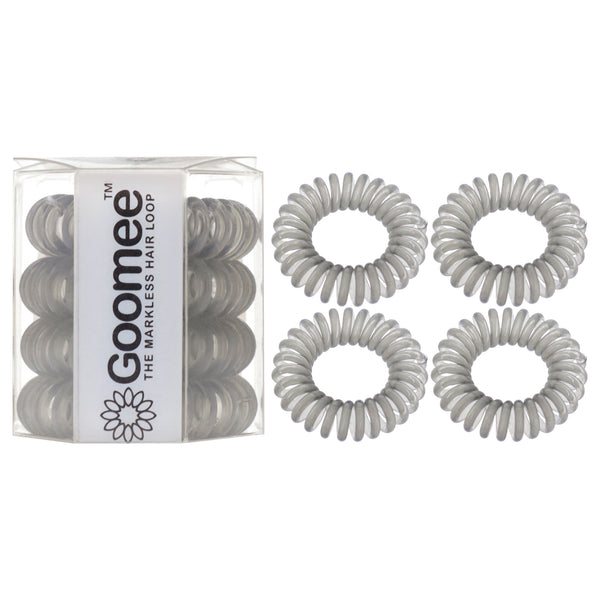 Goomee The Markless Hair Loop Set - Charcoal by Goomee for Women - 4 Pc Hair Tie