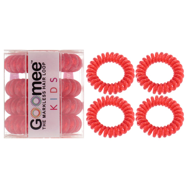 Goomee Kids The Markless Hair Loop Set - Enchanted Rose by Goomee for Kids - 4 Pc Hair Tie