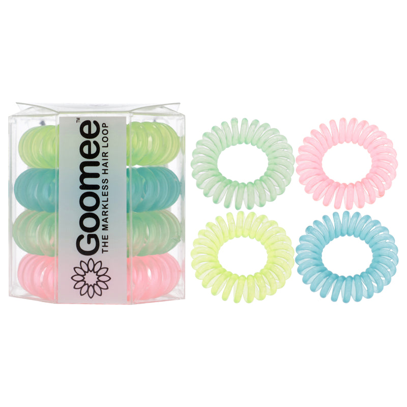 Goomee The Markless Hair Loop Set - Glow by Goomee for Women - 4 Pc Hair Tie