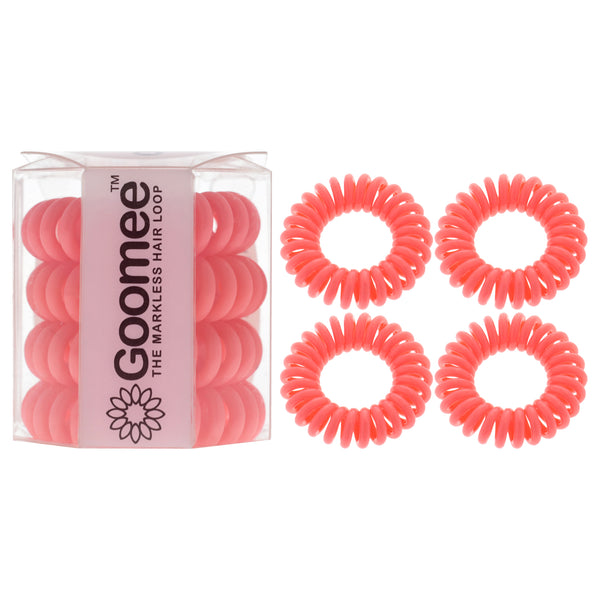 Goomee The Markless Hair Loop Set - Peach Paradise by Goomee for Women - 4 Pc Hair Tie