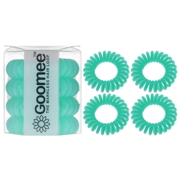 Goomee The Markless Hair Loop Set - Sea Green by Goomee for Women - 4 Pc Hair Tie
