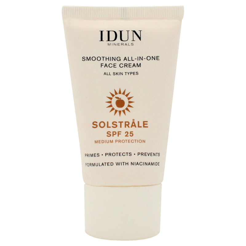 Idun Minerals Smoothing All-In-One Face Cream SPF 25 by Idun Minerals for Women - 1 oz Cream