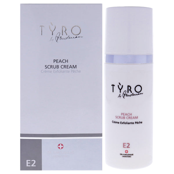 Tyro Peach Scrub Cream by Tyro for Unisex - 1.69 oz Cream