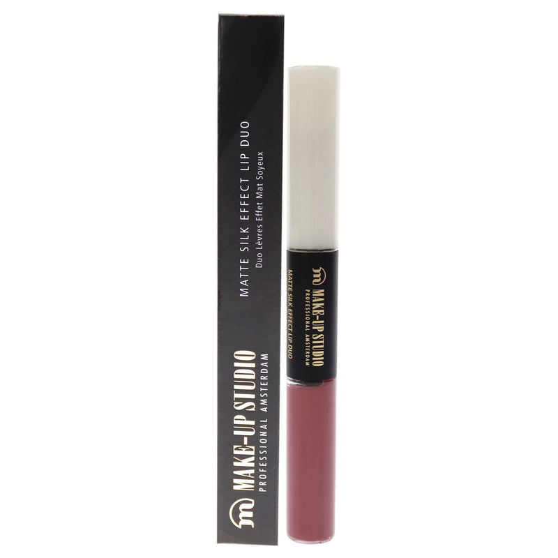 Make-Up Studio Matte Silk Effect Lip Duo - Cherry Blossom by Make-Up Studio for Women - 0.2 oz Lipstick
