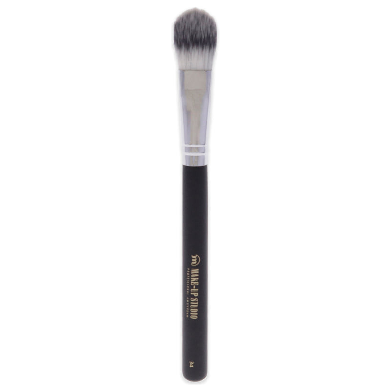 Make-Up Studio Foundation Brush Synthetic Hair - 34 Large by Make-Up Studio for Women - 1 Pc Brush