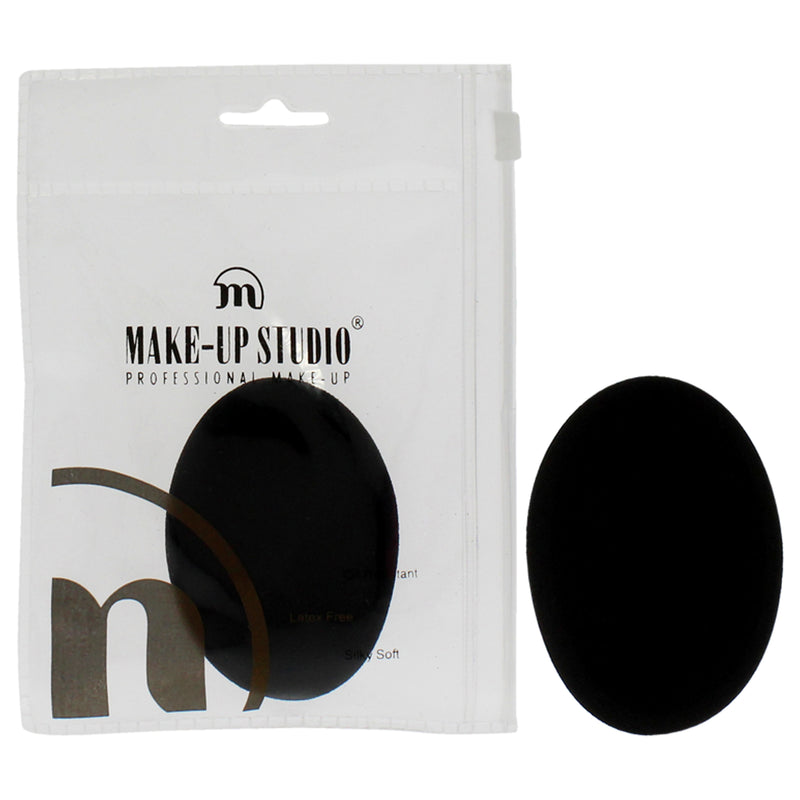Make-Up Studio Oval Buffed Sponge Blending - Black by Make-Up Studio for Women - 1 Pc Sponge