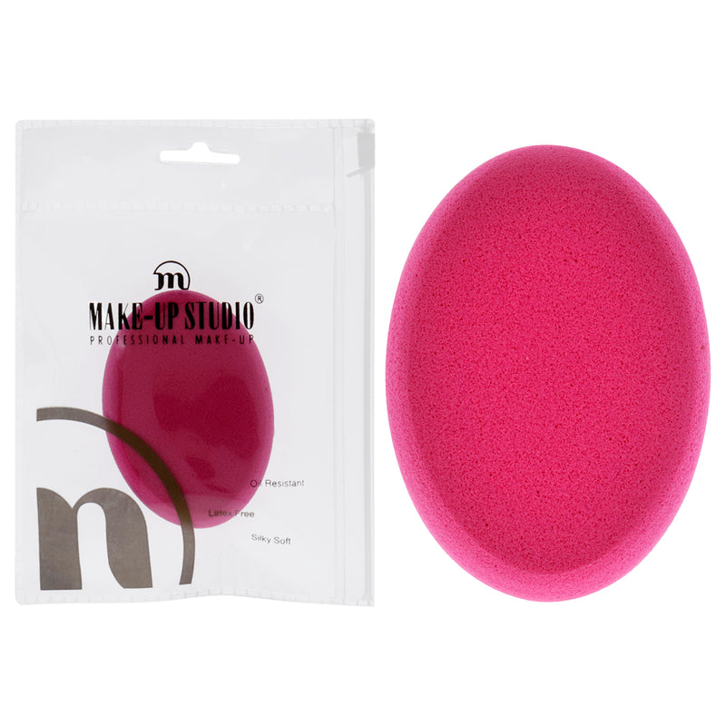 Make-Up Studio Oval Buffed Sponge Blending - Dark Pink by Make-Up Studio for Women - 1 Pc Sponge