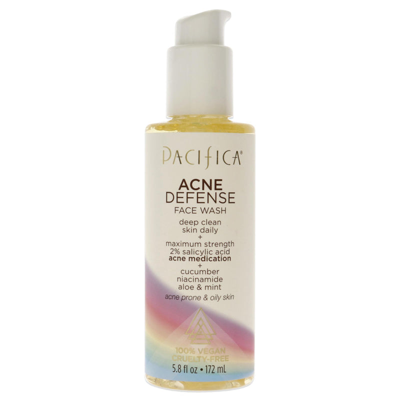 Pacifica Acne Defense Face Wash by Pacifica for Unisex - 5.8 oz Cleanser