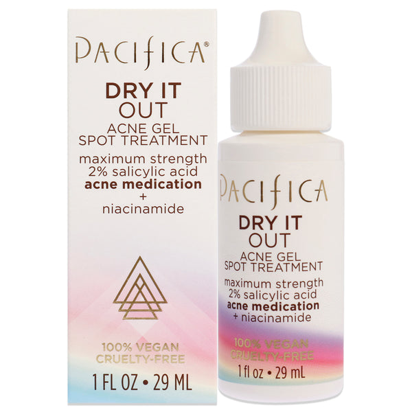 Pacifica Dry It Out Acne Gel Spot Treatment by Pacifica for Unisex - 1 oz Treatment