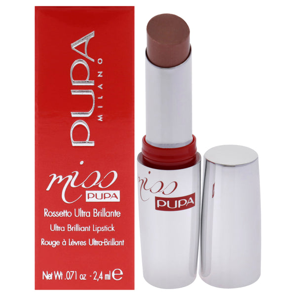 Pupa Milano Miss Pupa Ultra Brilliant Lipstick - 100 Cream by Pupa Milano for Women - 0.071 oz Lipstick